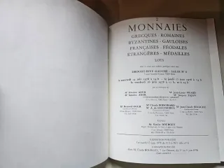 Catálogo Subasta Monedas de Oro Bourgey