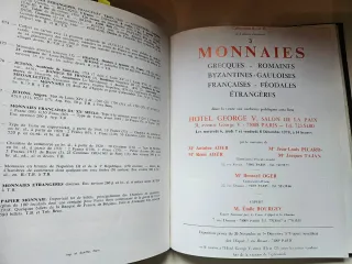 Catálogo Subasta Monedas de Oro Bourgey