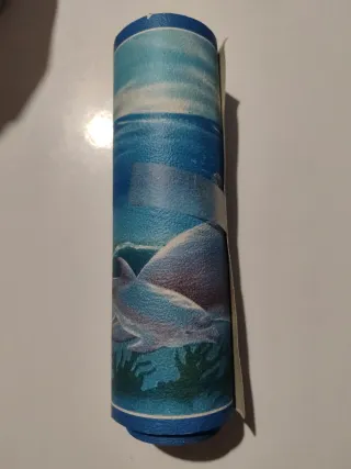 Cenefa Papel Pintado Delfines 18cm