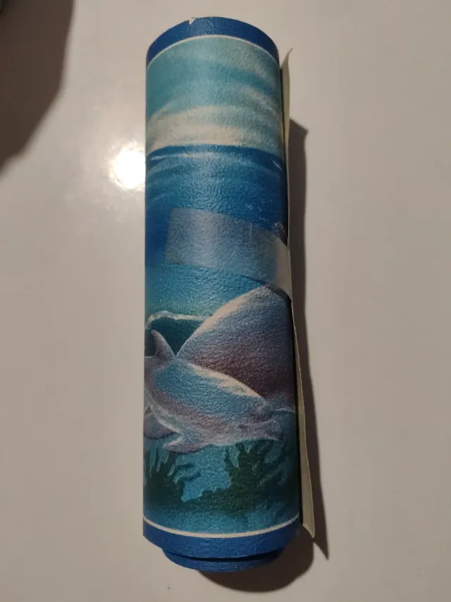 Cenefa Papel Pintado Delfines 18cm