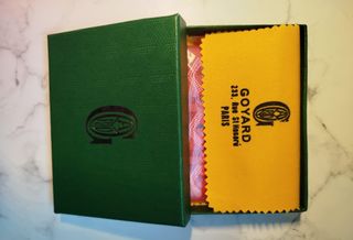 Tarjetero Goyard Rojo