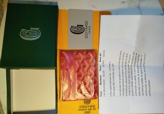 Tarjetero Goyard Rojo