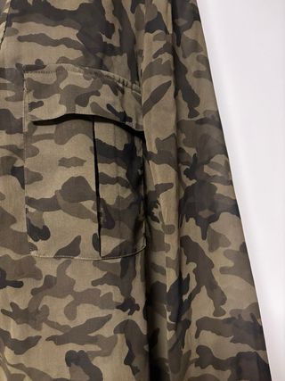 camisa ZARA estampado camuflaje