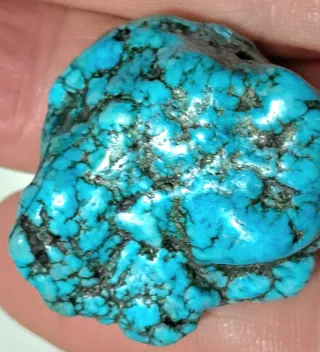 4 pepite turchese India grezze