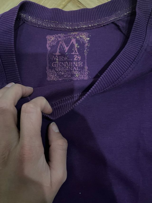 Jersey morado talla M