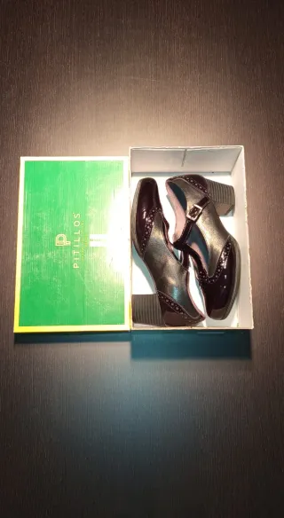 Zapatos estilo Mary Jane con  tira en empeine