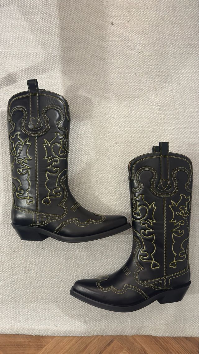 Botas Cowboy Ganni