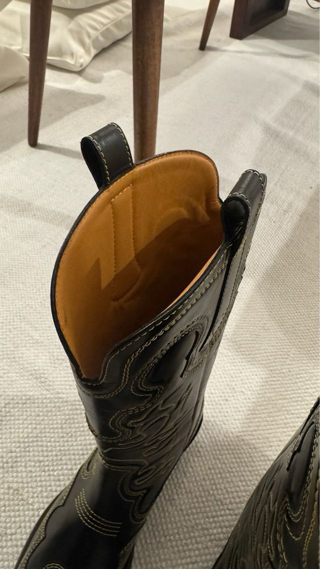 Botas Cowboy Ganni
