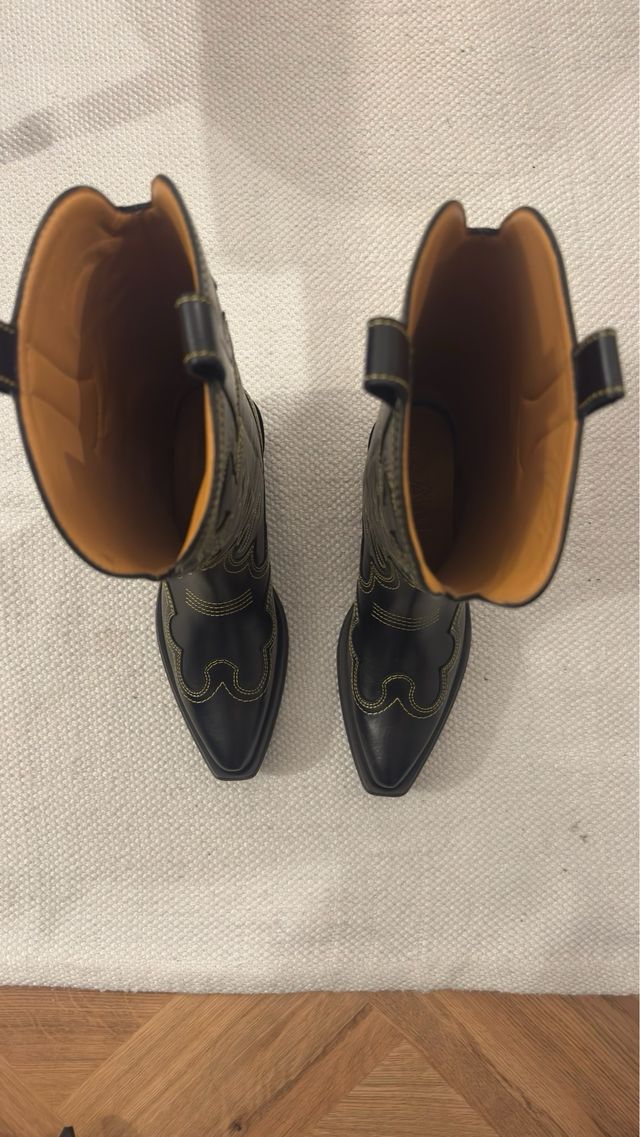 Botas Cowboy Ganni