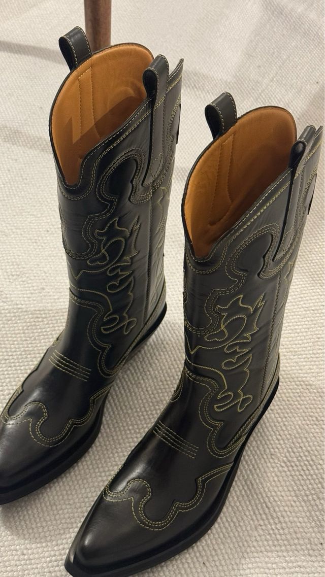Botas Cowboy Ganni