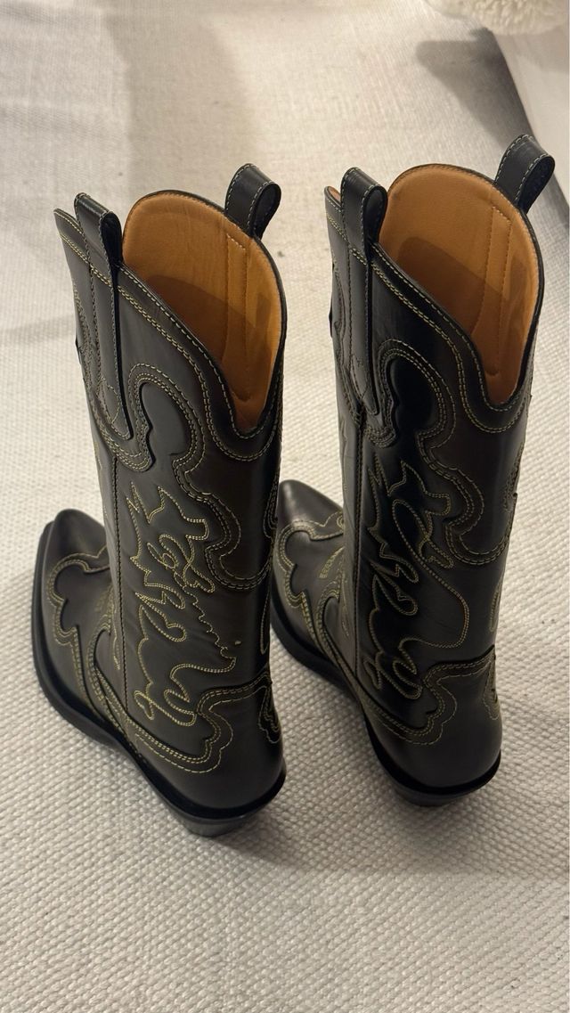 Botas Cowboy Ganni