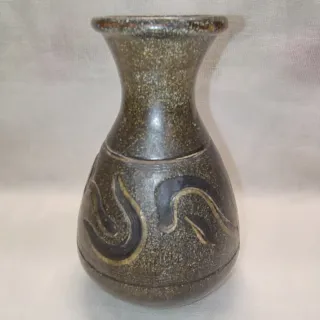 Jarrón Cer-plast Antiguo Decorativo