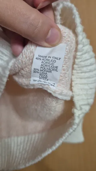 Jersey de lana y mohair multicolor