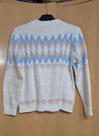 Jersey de lana y mohair multicolor