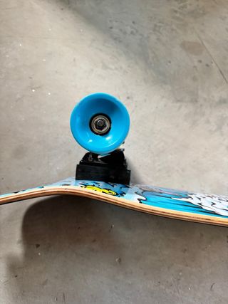 Surfskate con ruote azzurre