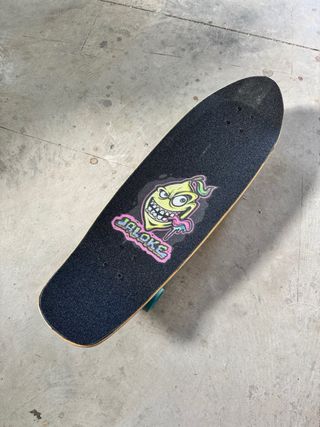 Surfskate con ruote azzurre