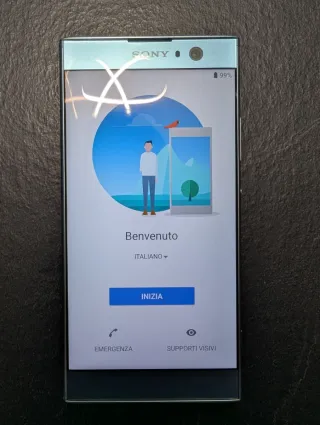 Sony Xperia XA2 blu