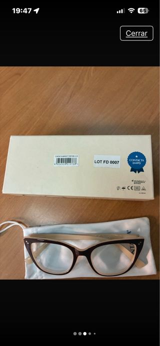 Gafas Margot +2 dioptrías