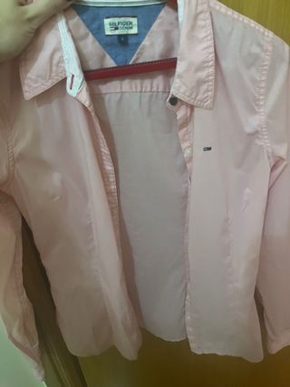 Camisa Tommy Hilfiger Rosa Talla S