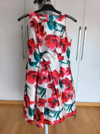Vestido fiesta floral