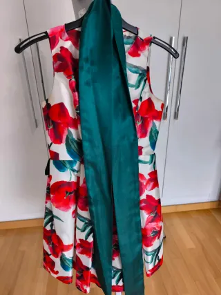 Vestido fiesta floral