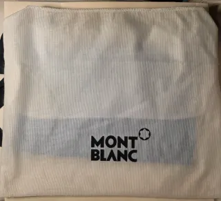 Bolsa Montblanc Ski Jumper Cuero Azul