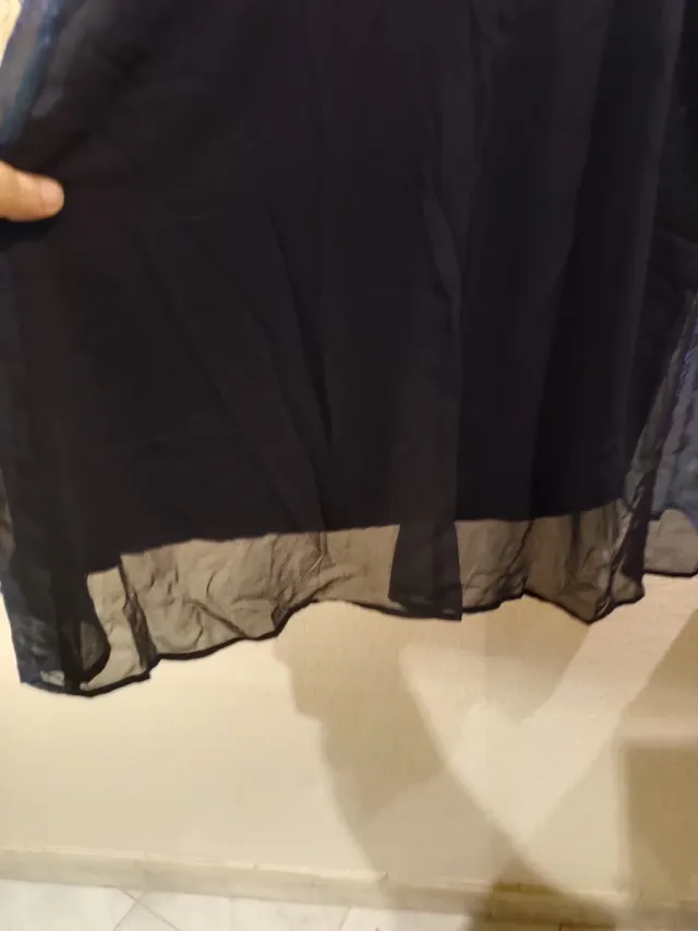 Vestido Desigual asimétrico.