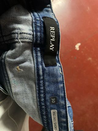 Pantalón corto vaquero Replay