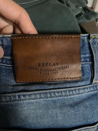 Pantalón corto vaquero Replay