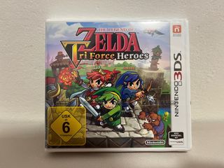 Zelda Tri Force Heroes (Alemán) 3DS (Sin abrir)