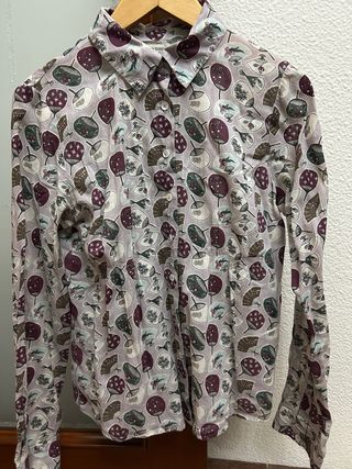 Camisa Nice Things estampado abanicos