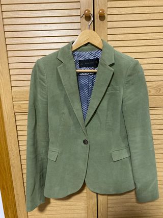 Americana Zara verde oliva