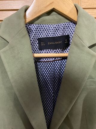 Americana Zara verde oliva