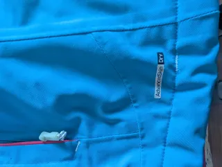 Chaqueta de esquí Salomon mujer azul