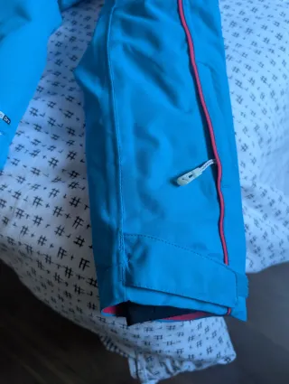 Chaqueta de esquí Salomon mujer azul