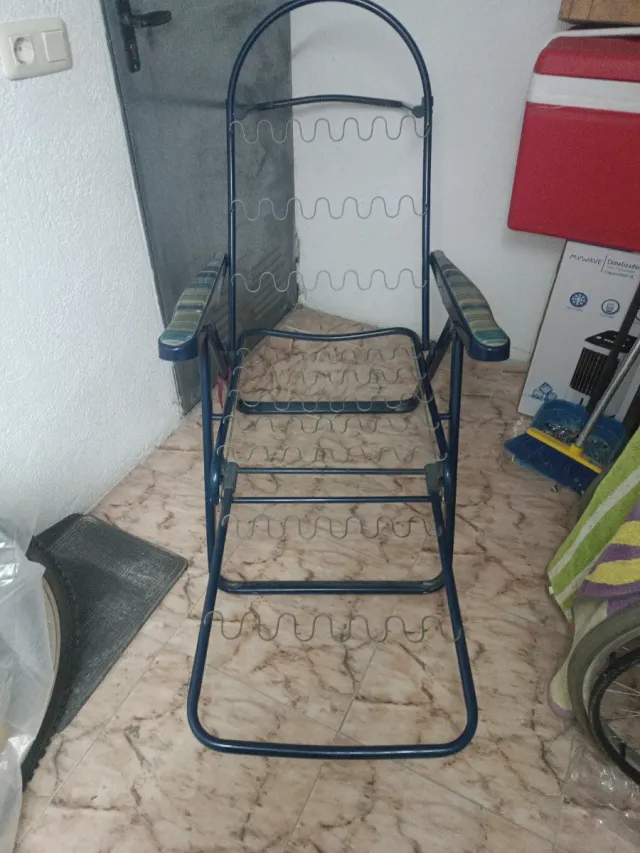 2 Sedie Sdraio Pieghevoli