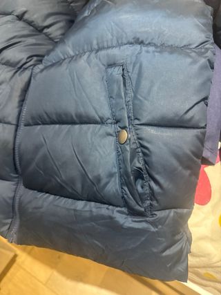 Chaqueta Columbia plumífero azul