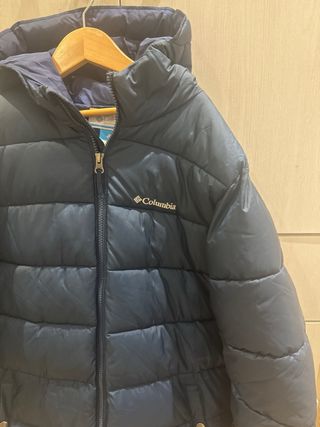 Chaqueta Columbia plumífero azul