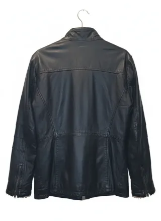 Chaqueta Negra Piel Sintética