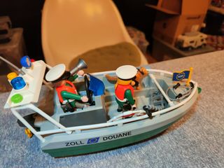Playmobil Lancha Policía Aduana 4471