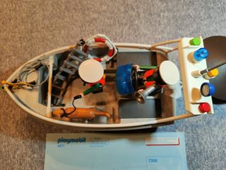 Playmobil Lancha Policía Aduana 4471