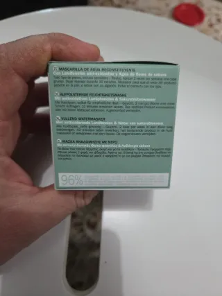 Jowae Mascarilla Repulpante Agua 50ml