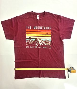 Camiseta de algodón XL