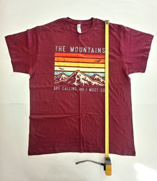 Camiseta de algodón XL