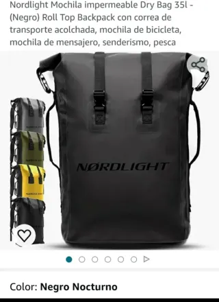 Mochila Nordlight Impermeable Roll Top 35L