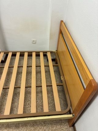 Cama individual 90cm madera