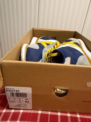 Zapatillas Munich Sapporo 160 Azul/Gris