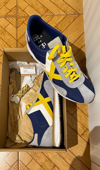 Zapatillas Munich Sapporo 160 Azul/Gris