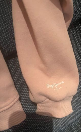 Sudadera Pepe Jeans rosa logo