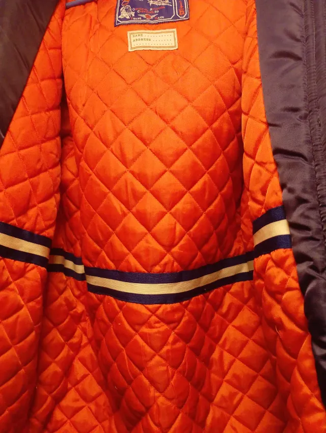 Abrigo niña/o Talla 16 Azul Marino